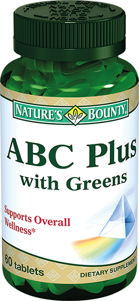 фото упаковки Natures bounty ABC Плюс Гринс